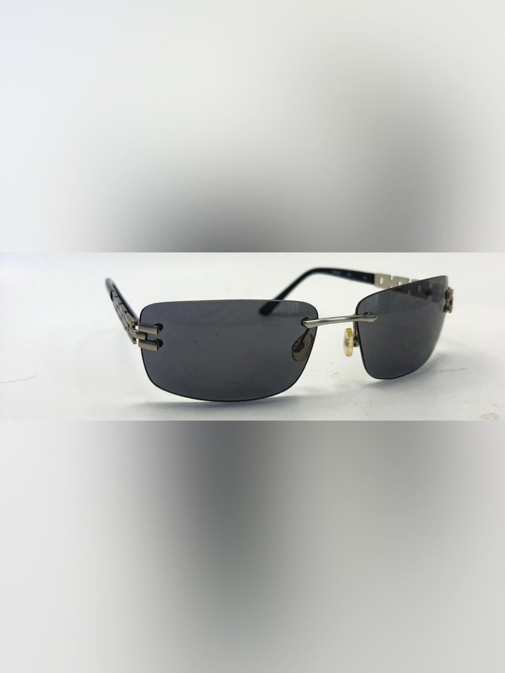 Dockers 14007 Black Oval Rimless Sunglasses Frames Only